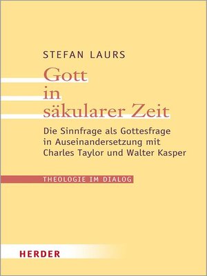 cover image of Gott in säkularer Zeit